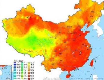 2019暑期來(lái)臨，全國(guó)多地高溫超長(zhǎng)待機(jī)開(kāi)啟 你家熱成啥顏色了？